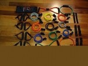 29 PCS P90X RESISTANCE BANDS