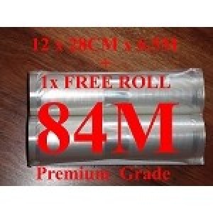 13 Vaccum Rolls x 28CM x 6.5M